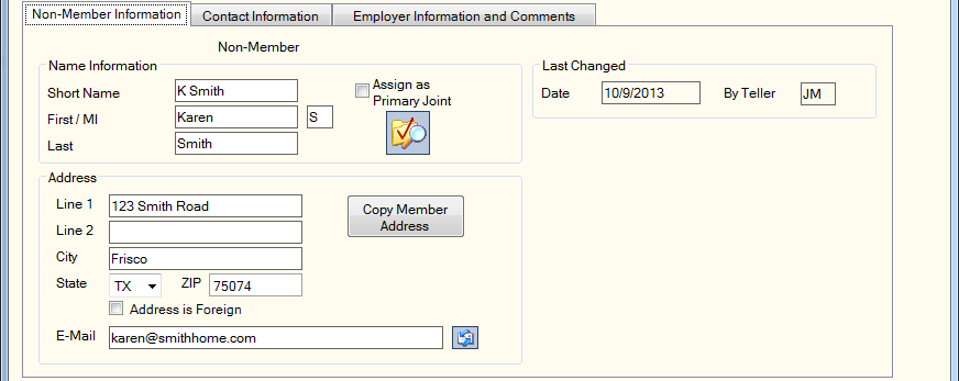 Non-Member Information Non-Member Information