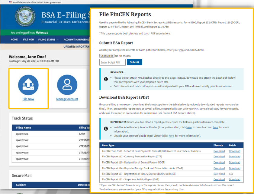 BSA website BSA website