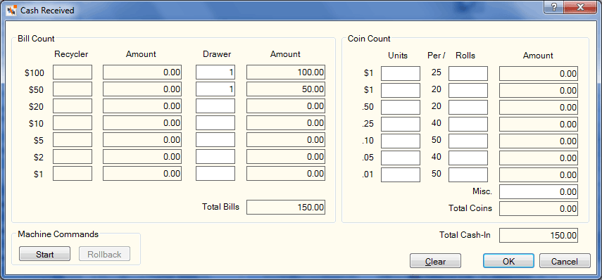 Cash Received Cash Received