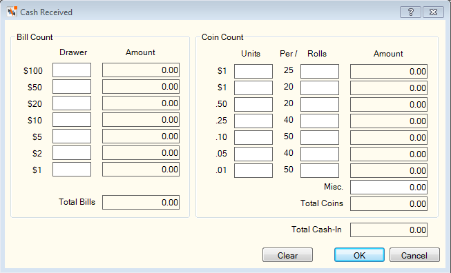 Cash Received Cash Received