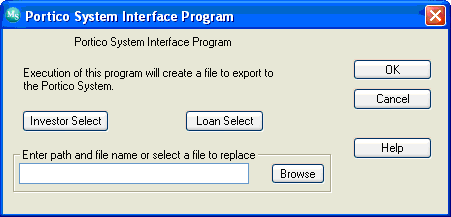 Portico System Interface