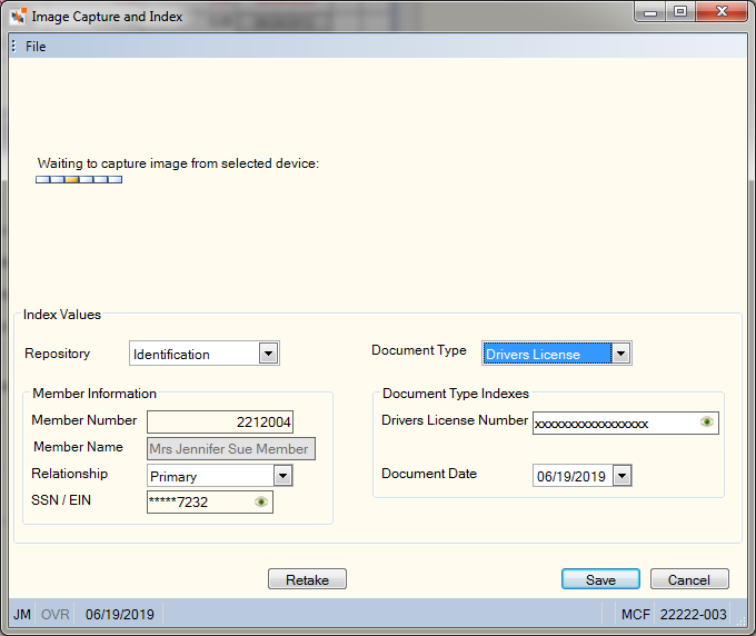 Image Capture and Index