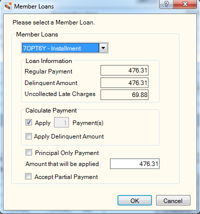 Member Loans Member Loans
