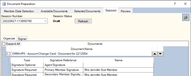 Document Preparation - Session