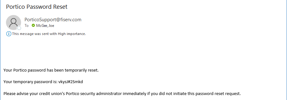 Password Reset Email Password Reset Email