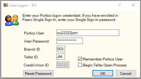 User Logon User Logon