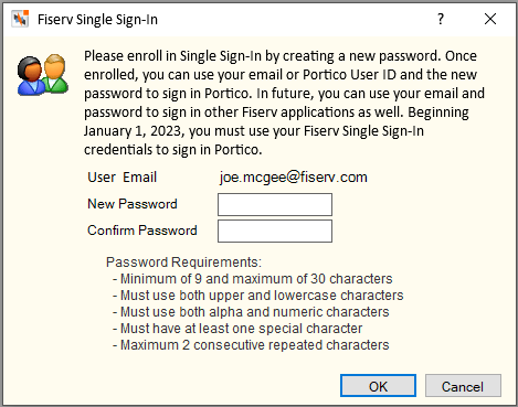 Fiserv Single Sign-In Enrollment Fiserv Single Sign-In Enrollment