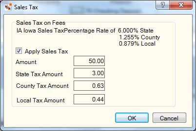 Sales Tax Sales Tax