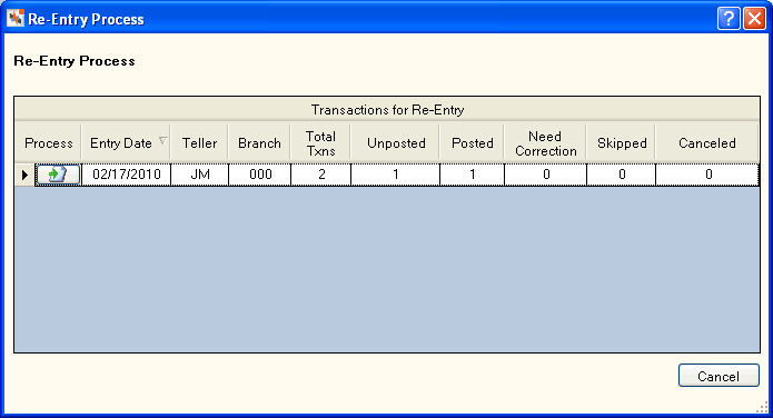 Re-Entry Process Re-Entry Process