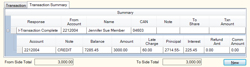 Transaction Summary Transaction Summary