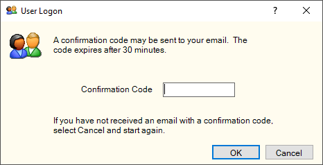 User Logon Confirmation Code User Logon Confirmation Code