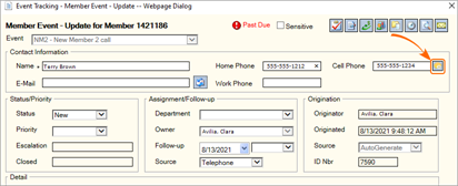 Contact Manager - Member Event Contact Manager - Member Event