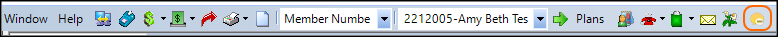 Portico toolbar Portico toolbar