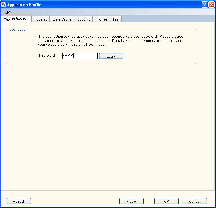 Application Profile - Authentication Application Profile - Authentication
