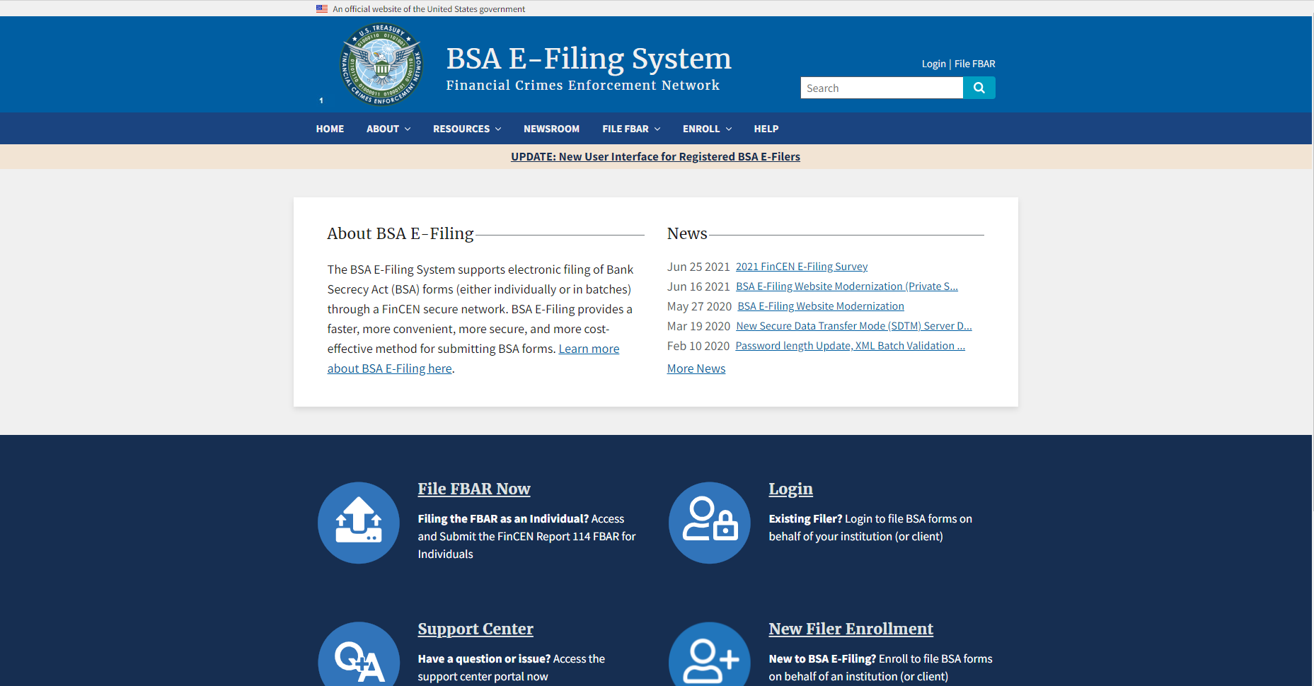 BSA website BSA website