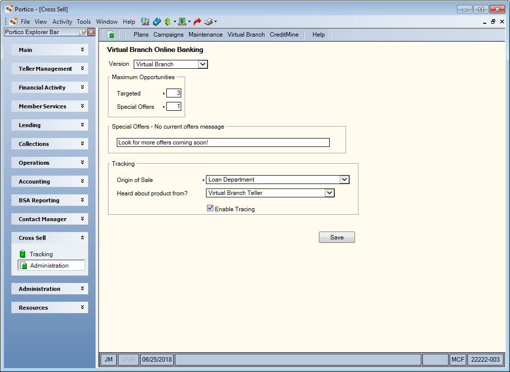 Virtual Branch Online Banking Virtual Branch Online Banking