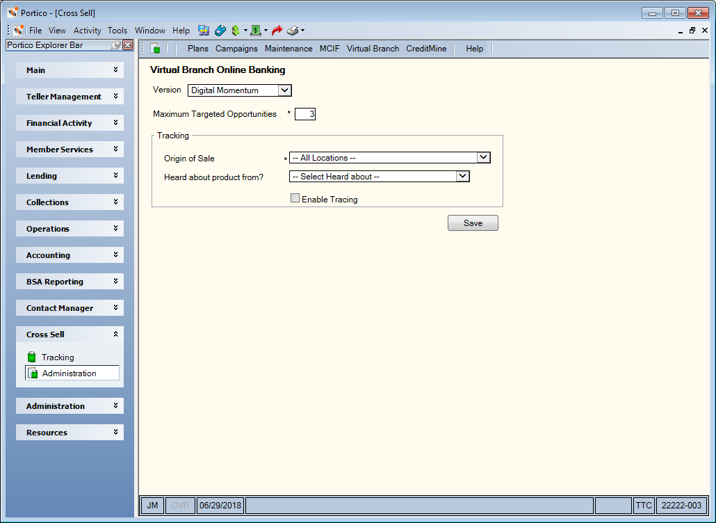 Virtual Branch Online Banking Virtual Branch Online Banking