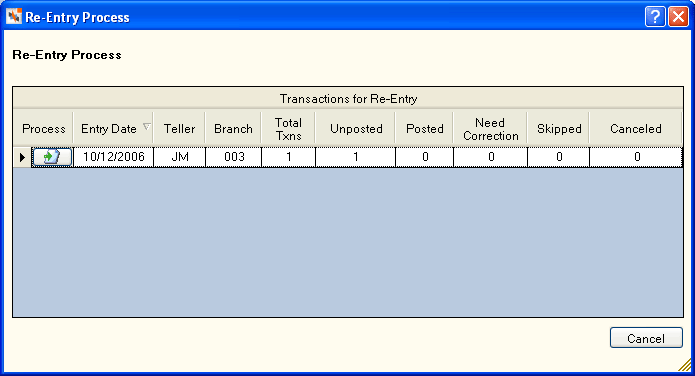 Re-Entry Process Re-Entry Process