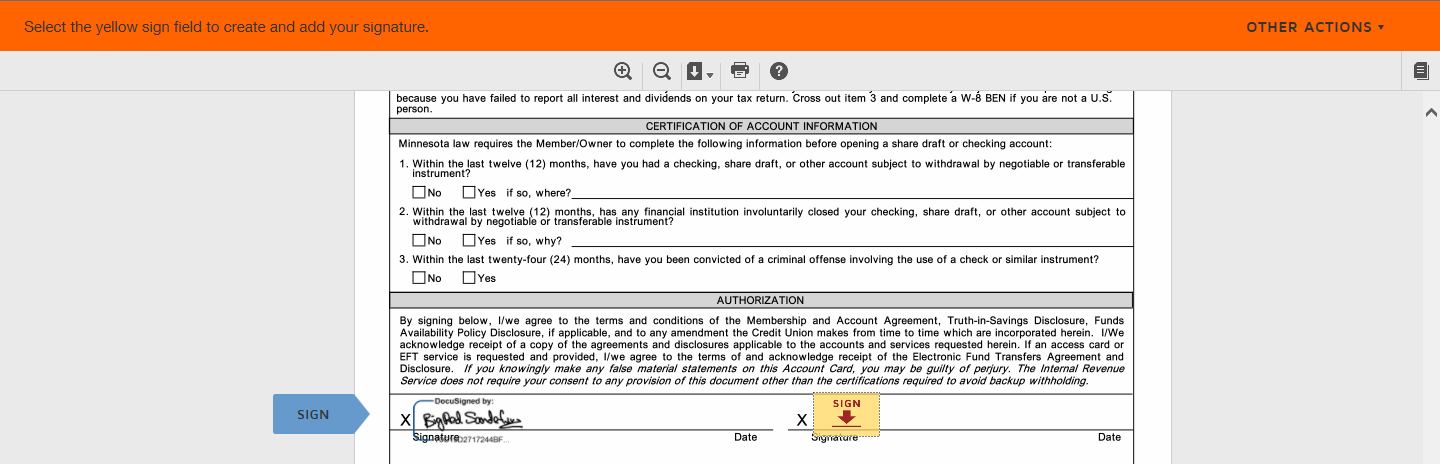Web Signatures Remote