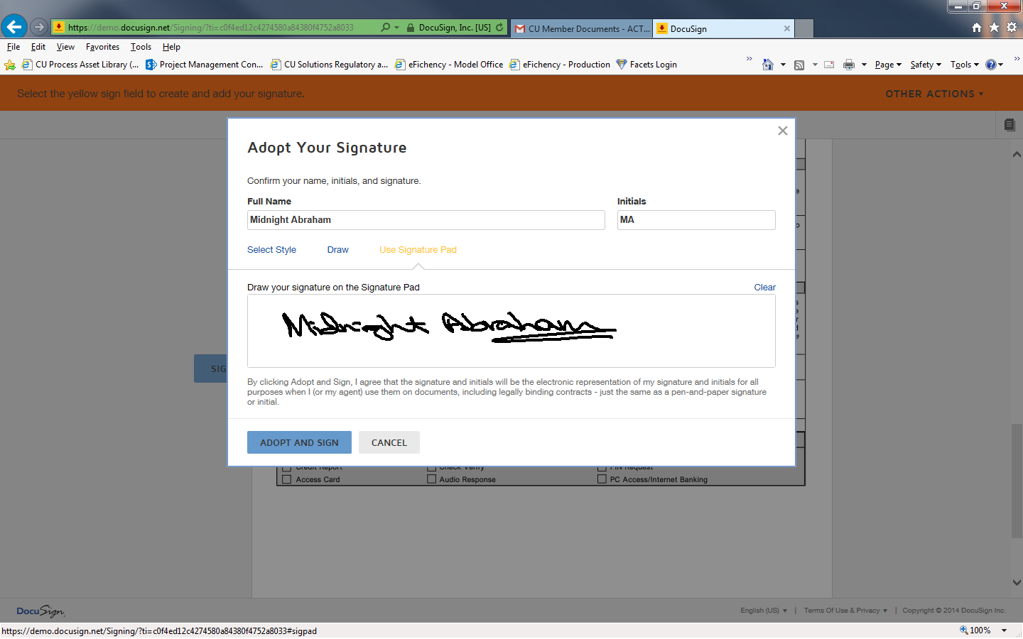 Web Signatures Remote
