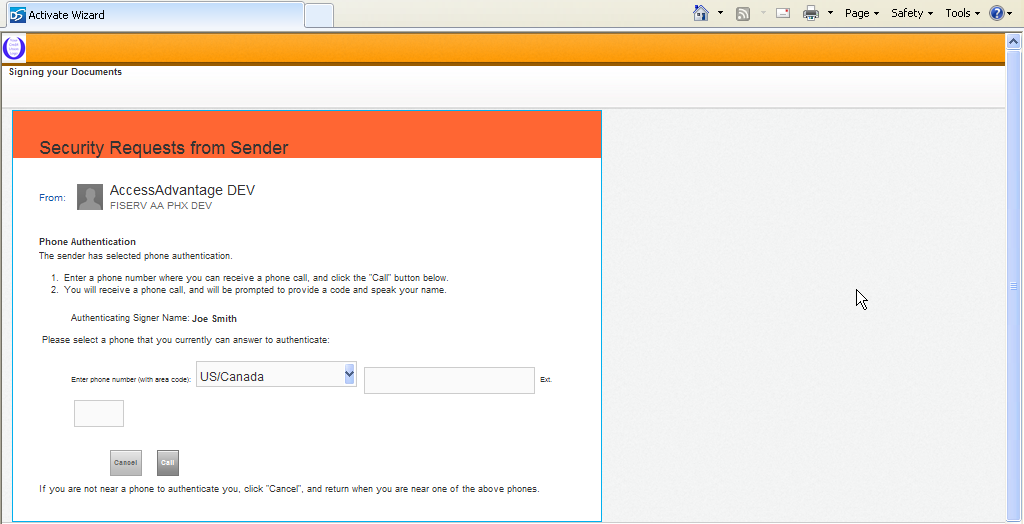 Web Signatures