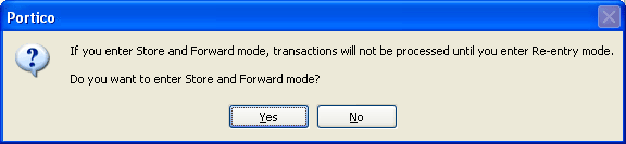 Store and Forward Message