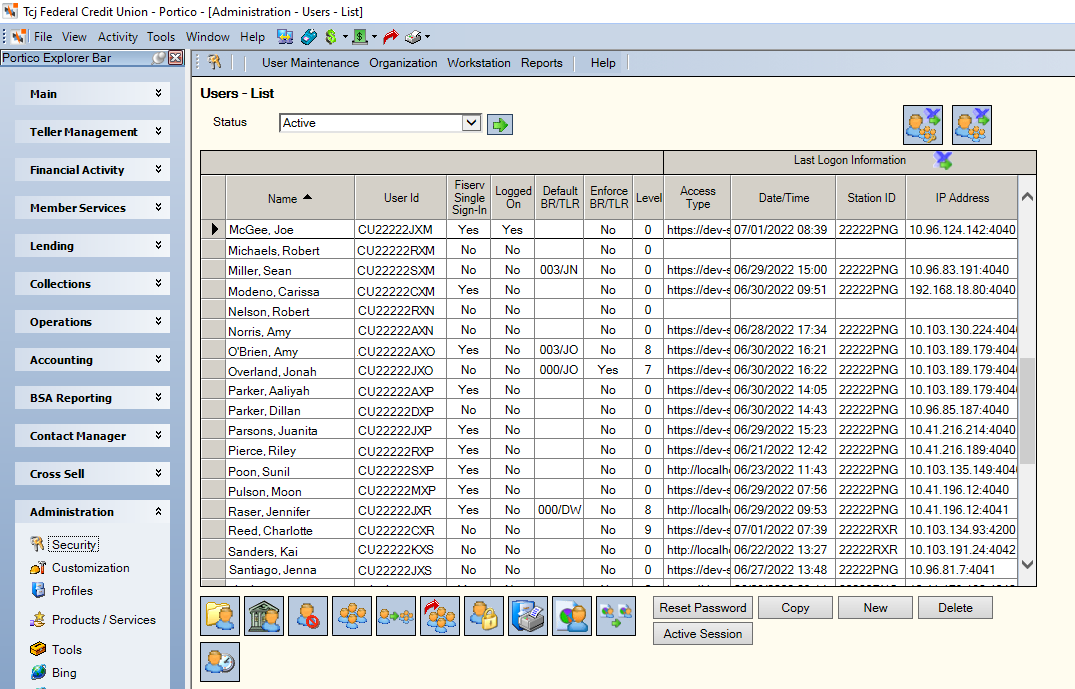 Users - List