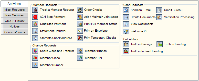 Overview - Activities