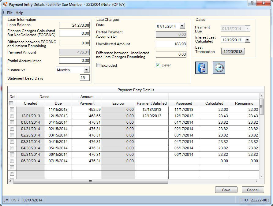 Payment Entry Details Payment Entry Details