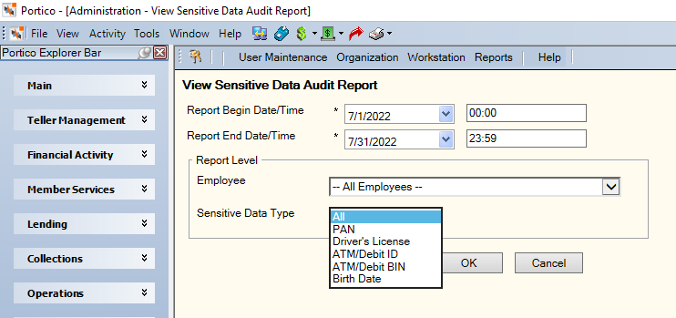 View Sensitive Data Audit Report Criteria View Sensitive Data Audit Report Criteria